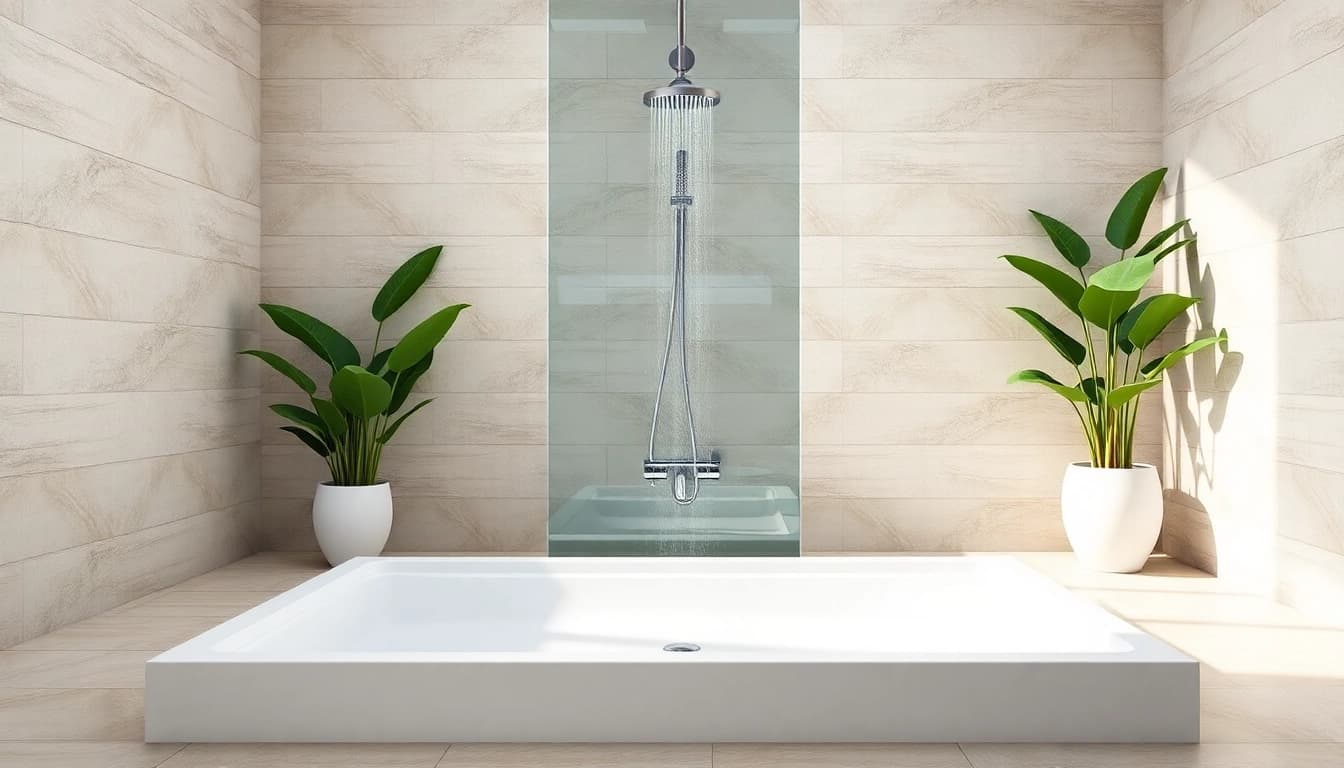 Upgrade your bathroom with a stylish shower base shower designed for elegance and comfort.