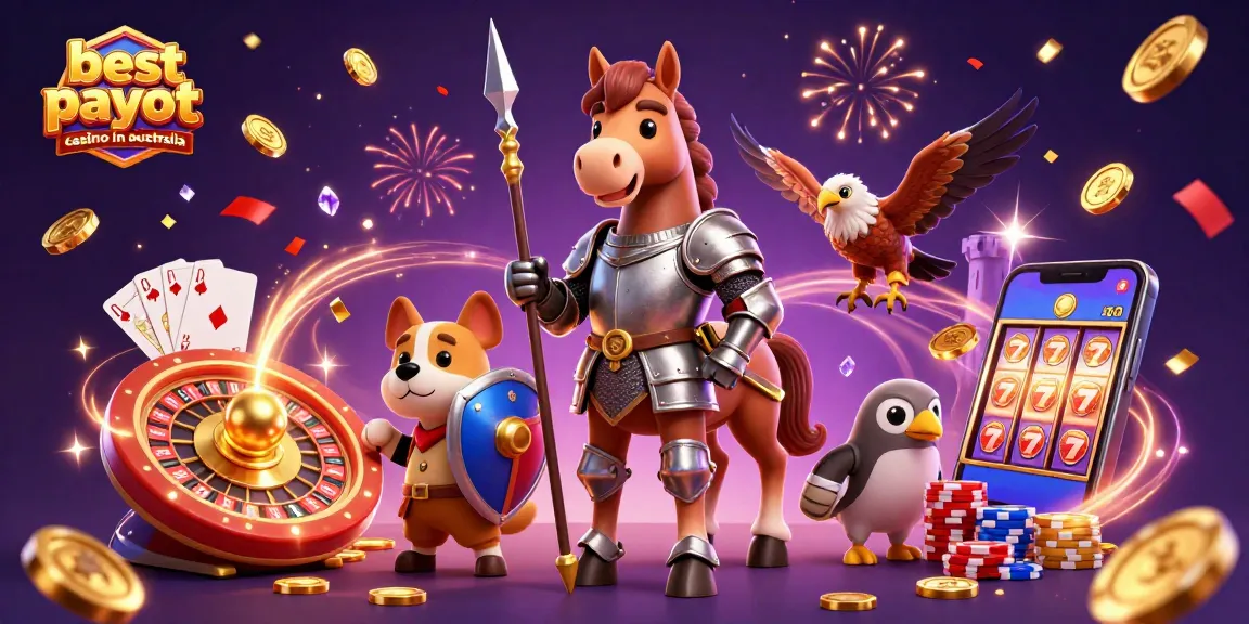 Experience the excitement of the best payout casino in Australia with stunning gaming visuals.