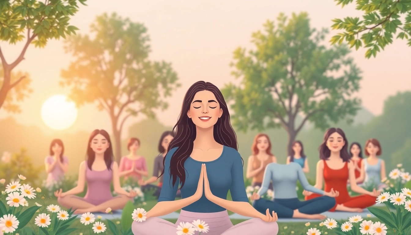 Immerse yourself in these mental health tips with individuals practicing mindfulness activities.