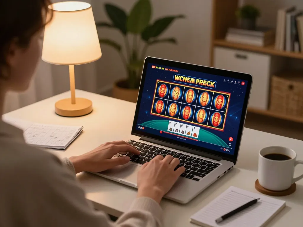 Experience thrilling online gameplay at vin88tp with vibrant slot reels and poker action