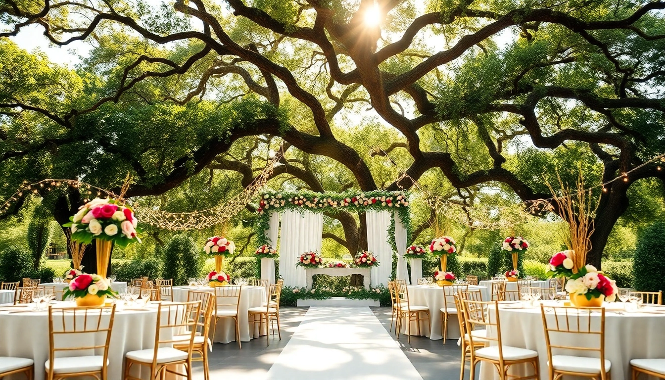 Celebrate your wedding at the Best Wedding Venue Jacksonville with romantic decorations and lush settings.