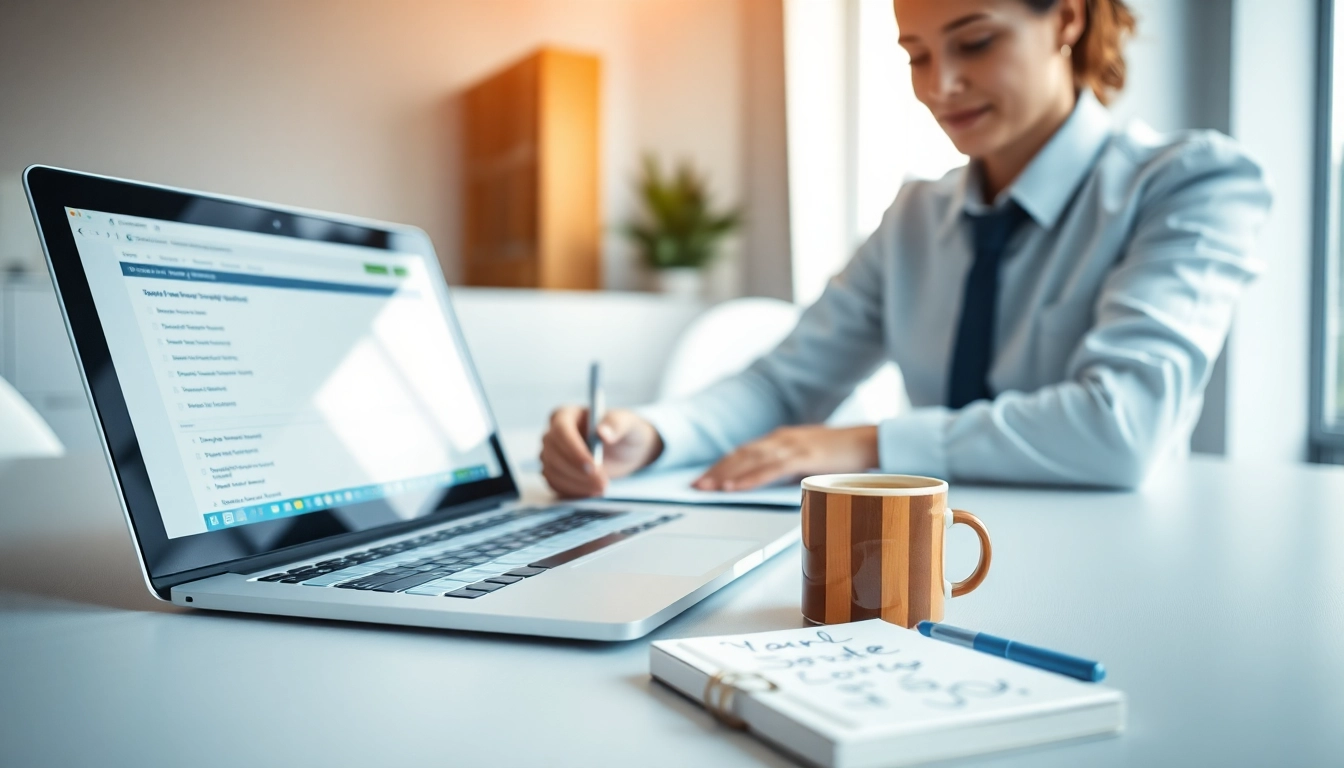 Enhance your process with the uk eta online application on a well-organized desk.