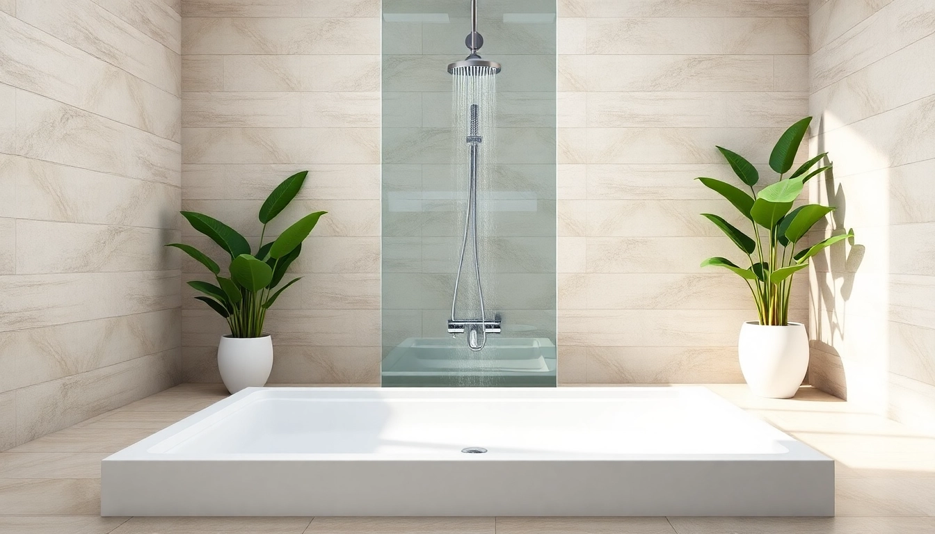 Upgrade your bathroom with a stylish shower base shower designed for elegance and comfort.