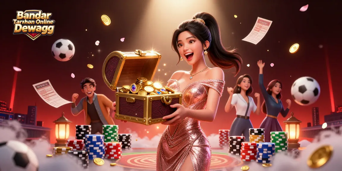 Place your bets and celebrate wins at Bandar Taruhan Bola Online Dewagg while surrounded by thrilling gaming action.