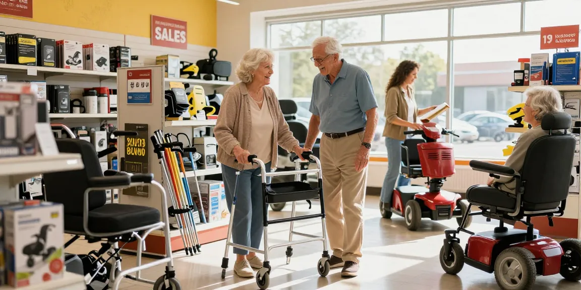 Buy nobility aids for enhanced mobility in a welcoming store environment.
