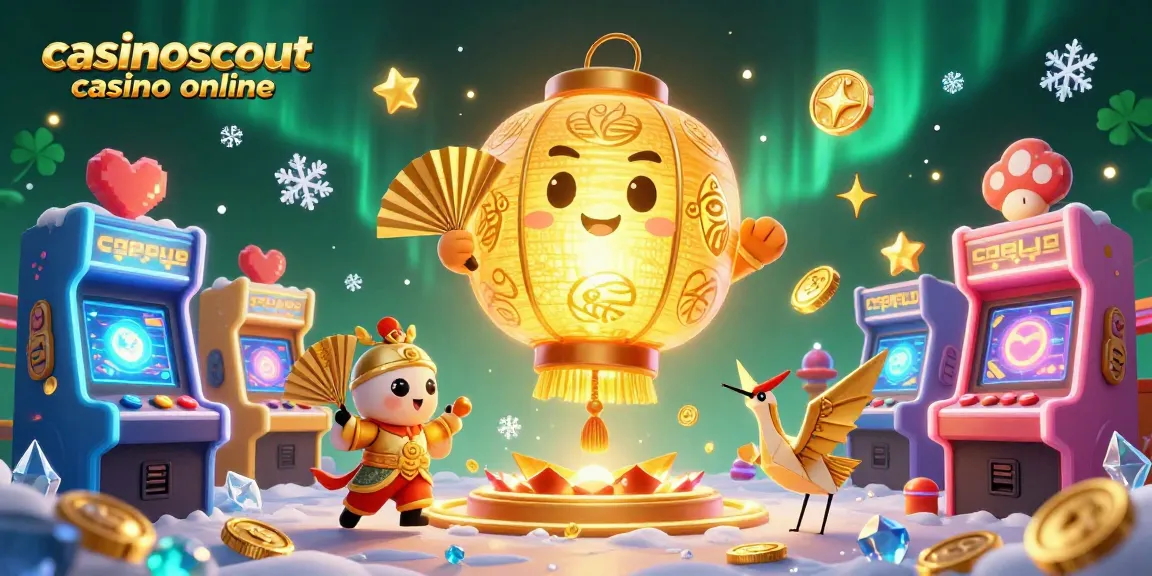 Experience the magic of casinoscout casino online amidst vibrant gaming scenes and lucky symbols.