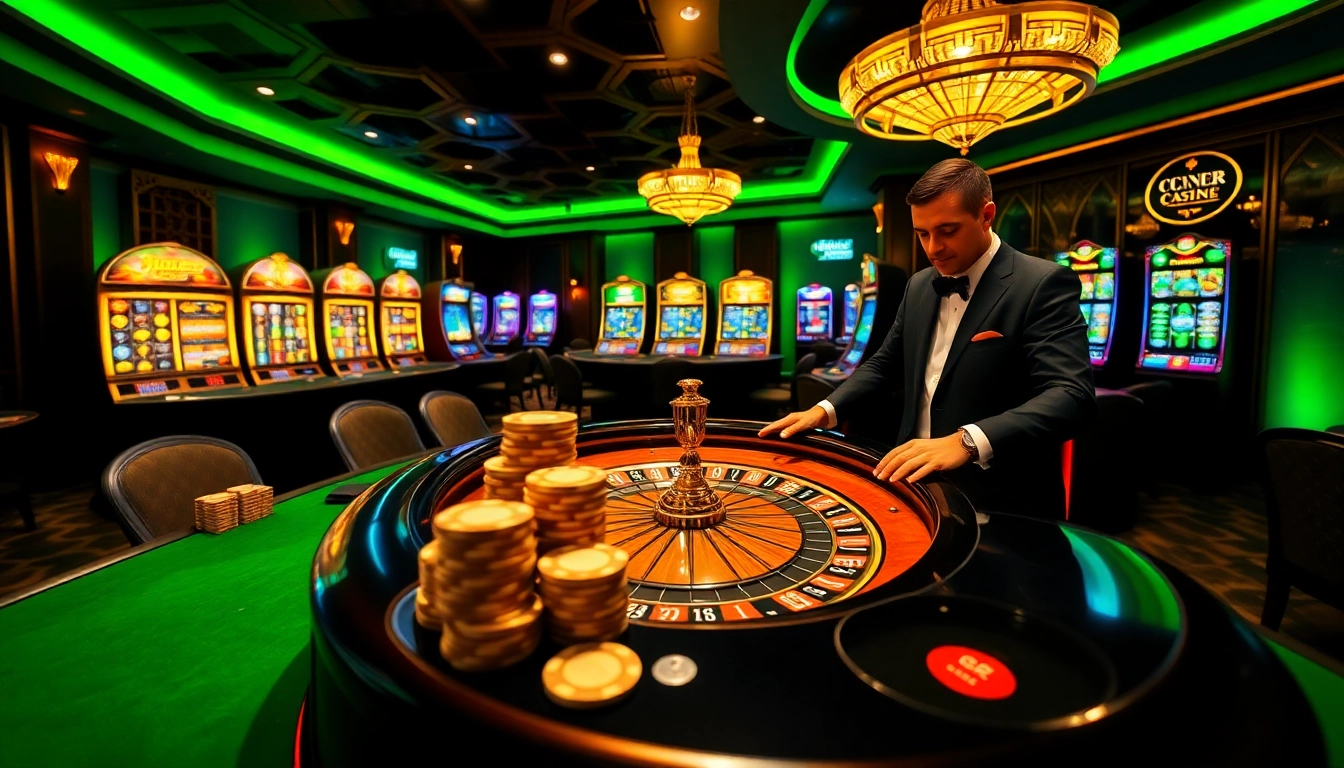 Experience thrilling gameplay at hitclub with vibrant casino tables and engaging slot machines.