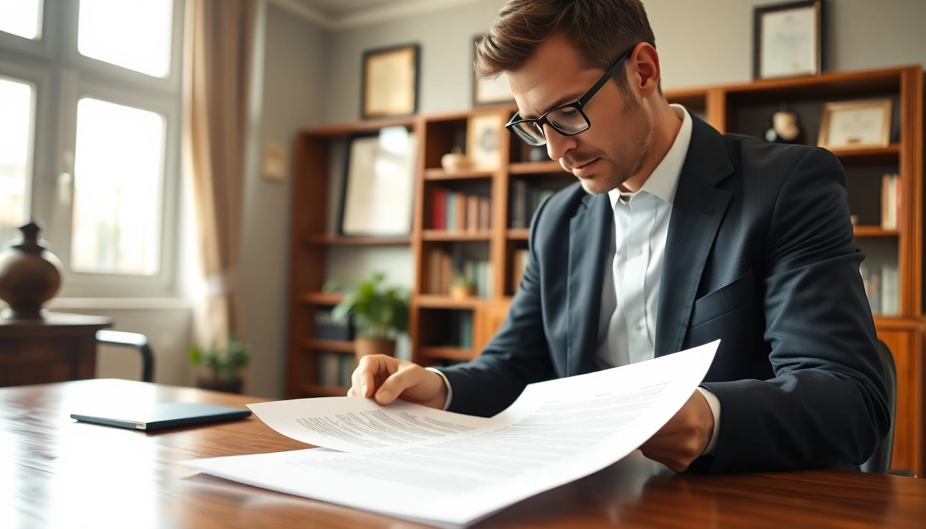 Engaging legal professional explaining the Power of Attorney in a warm office environment.
