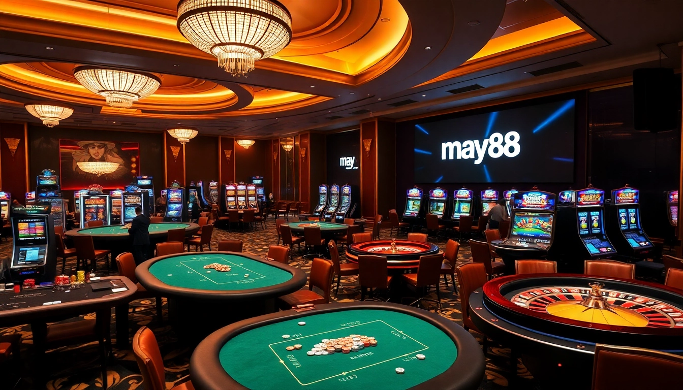 Experience excitement at MAY 88 casino with vibrant games and professional players.