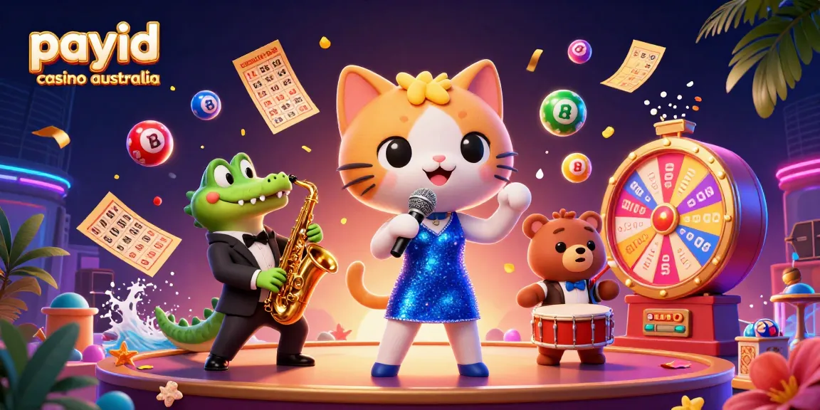 Experience thrilling gameplay at a leading payid casino Australia with vibrant gaming elements and lively characters.