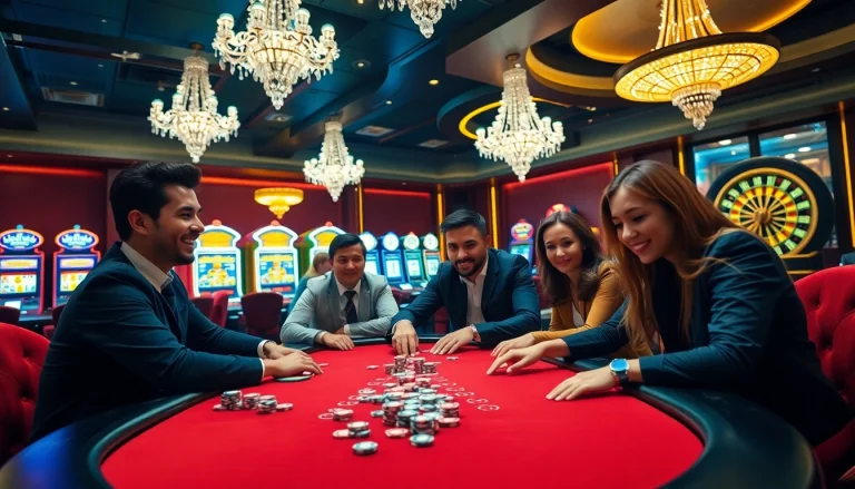 Experience thrilling moments at https://gg88.black/ with players engaged in a lively poker game.