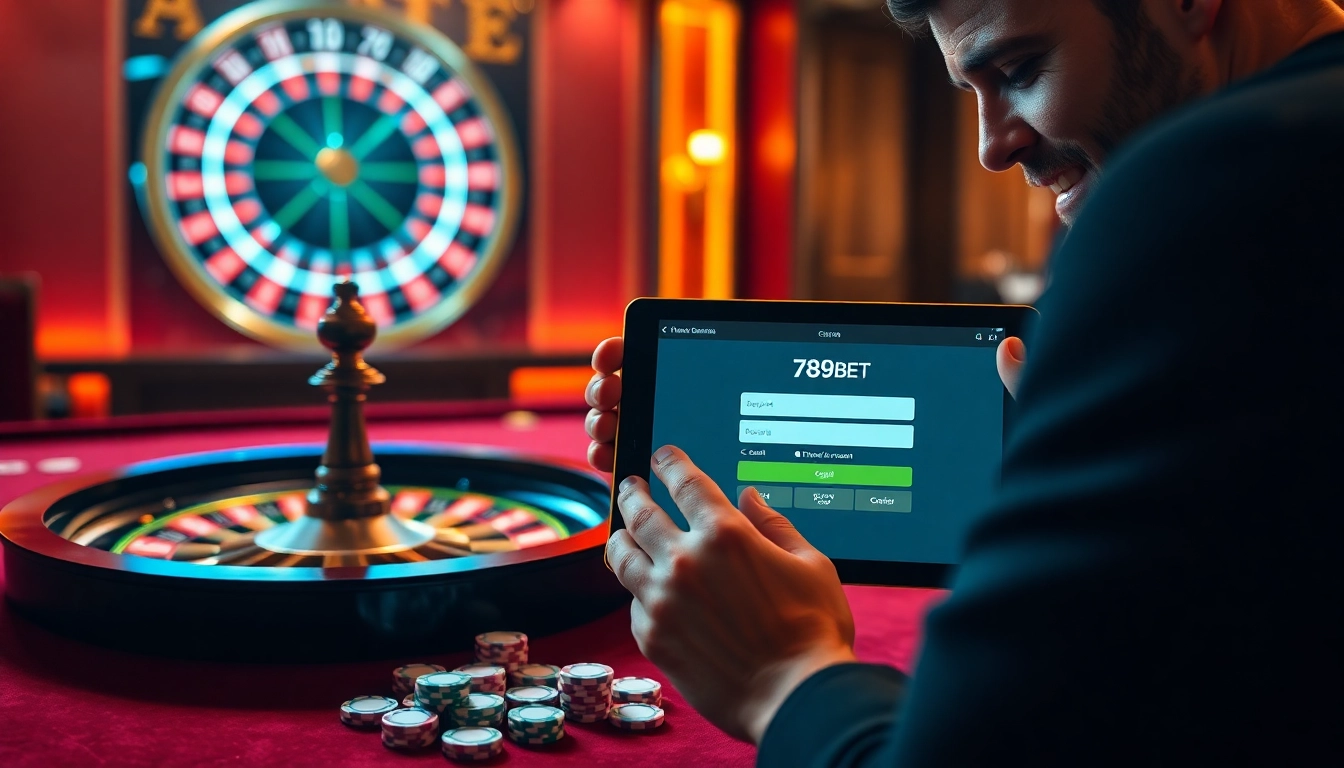 Engage with 789BET by logging in to experience thrilling casino action and excitement.