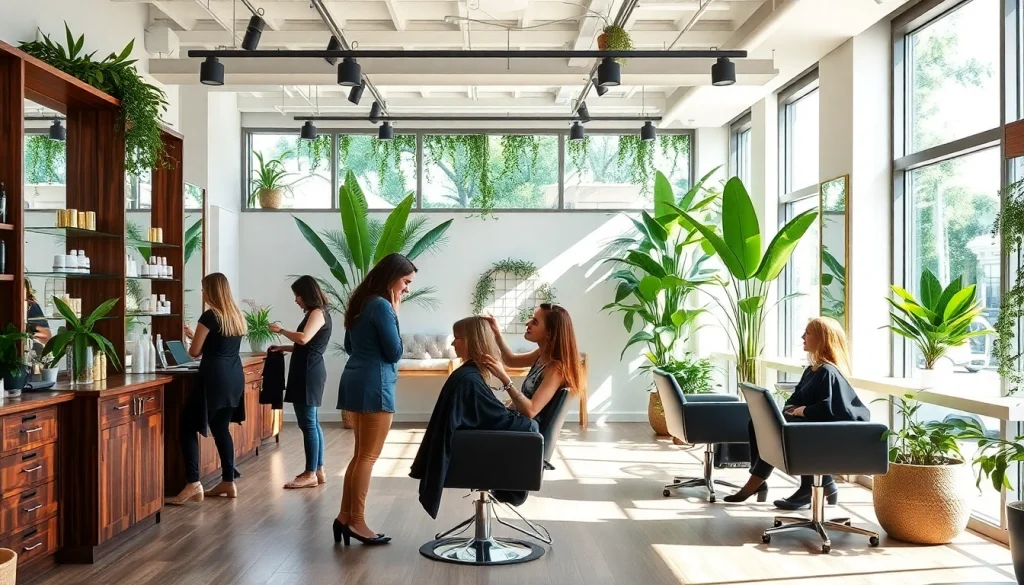 Aveda salon San Diego: A serene hair salon experience with expert stylists and vibrant hair transformations.